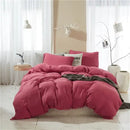 GobekUsa Furball Tasseles Bedding Set | King/Queen Duvet Cover & Washed Quilt Cover Set
