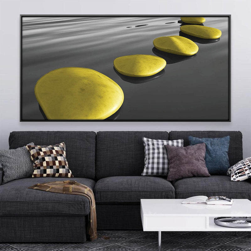 Yellow Serenity Canvas