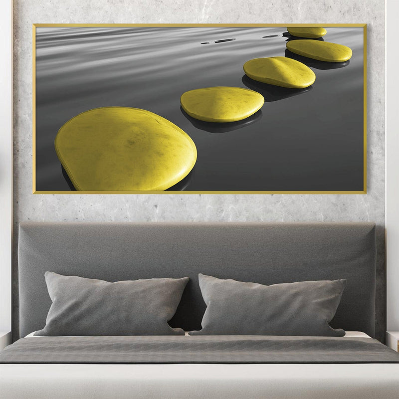 Yellow Serenity Canvas