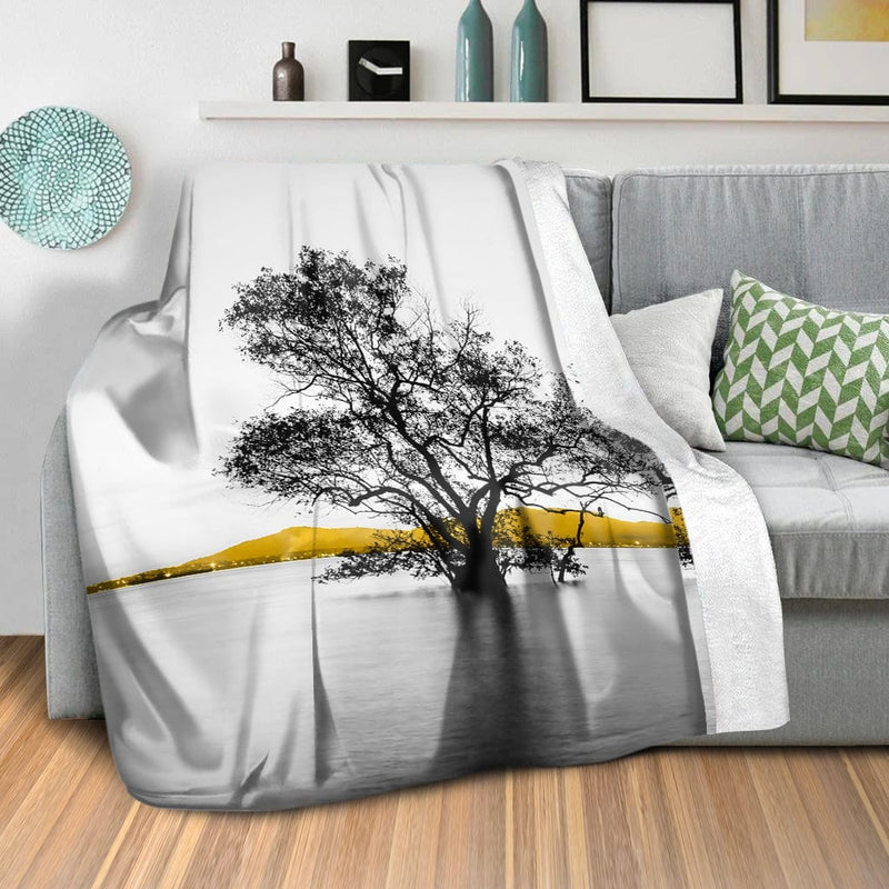 Yellow Splash B Blanket