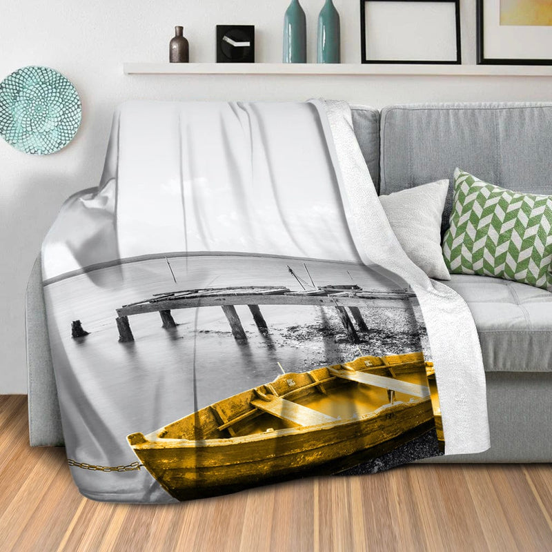 Yellow Splash C Blanket