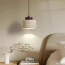 GobekUsa Yellow Stone LED Pendant Chandelier - Retro Nordic Style