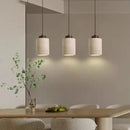 GobekUsa Yellow Stone LED Pendant Chandelier - Retro Nordic Style