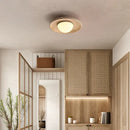 GobekUsa LED Ceiling Lamp Yellow Travertine - Nordic Acrylic Light for Living Room