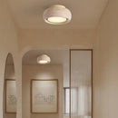 GobekUsa LED Yellow Travertine Flush Mount Ceiling Light Fixtures