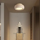 GobekUsa LED Yellow Travertine Flush Mount Ceiling Light Fixtures