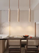 GobekUsa Yellow Travertine Pendant Light for Kitchen Island