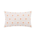 Yellow & white embroidered flora cotton pillow cover bedroom sham by Decorbites