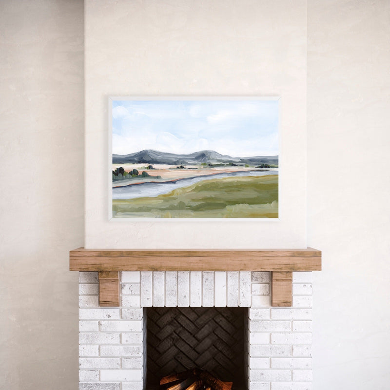 "Yellowstone in May" Art Print