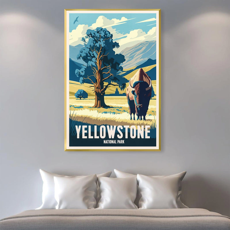 Yellowstone National Park Canvas