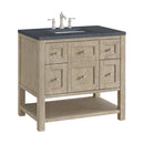 James Martin Breckenridge 36" Single Bathroom Vanity, Whitewashed Oak