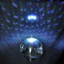 Yescom Shiny Disco Ball with Motor, RGB Light Home Party(12", 16" Opts)