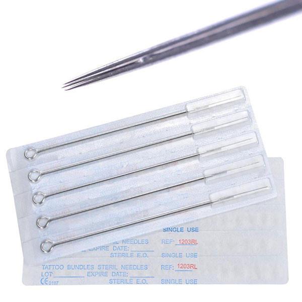 Yescom 100pcs Sterilized Tattoo Needles Mixed Sizes I