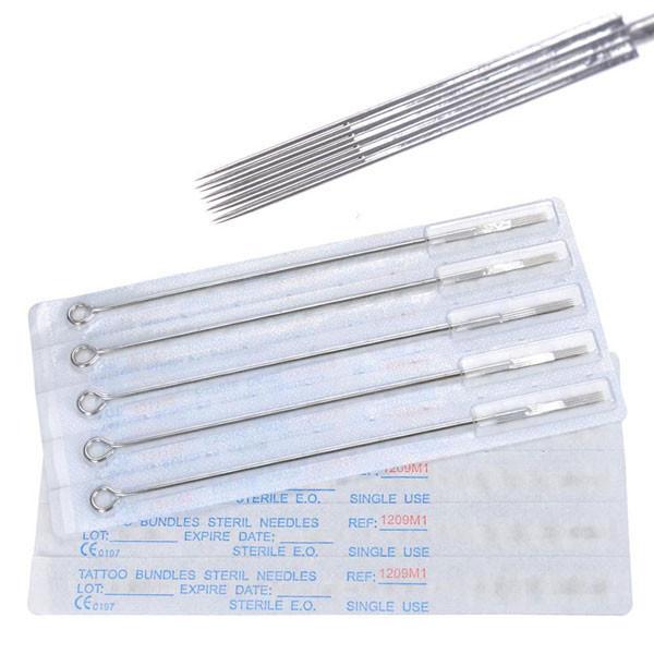 Yescom 100pcs Sterilized Tattoo Needles Mixed Sizes I