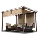 Yescom 2x 15'7" x 4'1" Replacement Pergola Shade Canopy