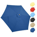 Yescom 9' 6-Rib Outdoor Patio Umbrella Replacement Canopy Multiple Colors by yescomusa