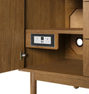 James Martin Laurent 36" Dual Mount Single Bathroom Vanity, Honey Oak