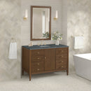 James Martin Myrrin 48" Single Bathroom Vanity, Mid-Century Walnut