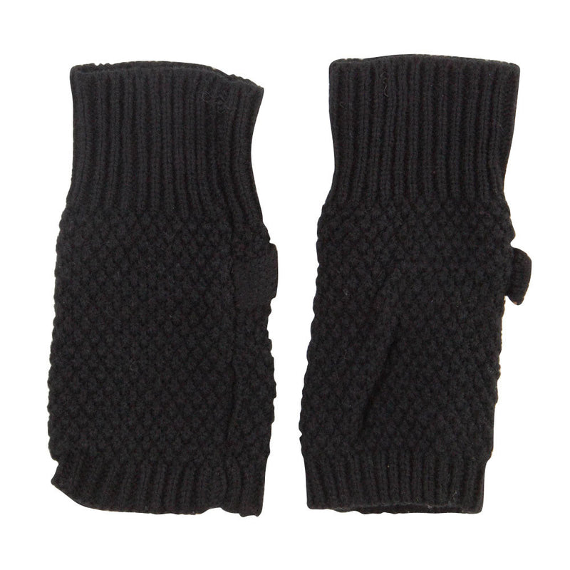 Women's Waffle Butterfly Fingerless Glove