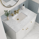 James Martin Chicago 36" Single Bathroom Vanity, Glossy White
