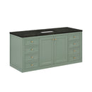 James Martin Chicago 60" Single Bathroom Vanity, Smokey Celadon