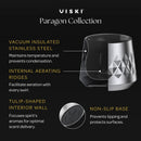Paragon Stainless Steel Whiskey Taster in Obsidian by Viski