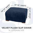 Velvet Stretch Slipcover - Gale Collection by Great Bay Home