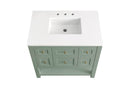 James Martin Breckenridge 36" Single Bathroom Vanity, Smokey Celadon