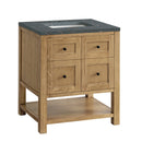 James Martin Breckenridge 30" Single Bathroom Vanity, Light Natural Oak