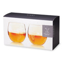 Globe Whiskey Tumblers Set of 2 by Viski