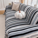 Modern Minimalist Sofa Throw Cover Cotton Knit Throws for Couch Scratch Proof Couch Cover