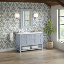 James Martin Breckenridge 48" Single Bathroom Vanity, Serenity Blue