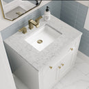 James Martin Chicago 30" Single Bathroom Vanity, Glossy White