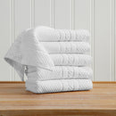 100% Cotton Checkered Jacquard Bath Towel Set - Giuliana Collection by Great Bay Home