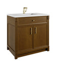 James Martin Bellshire 36" Single Bathroom Vanity, Honey Oak