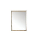 James Martin Glenbrooke 30" Mirror, Whitewashed Oak