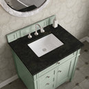 James Martin Brittany 30" Single Bathroom Vanity, Sage Green