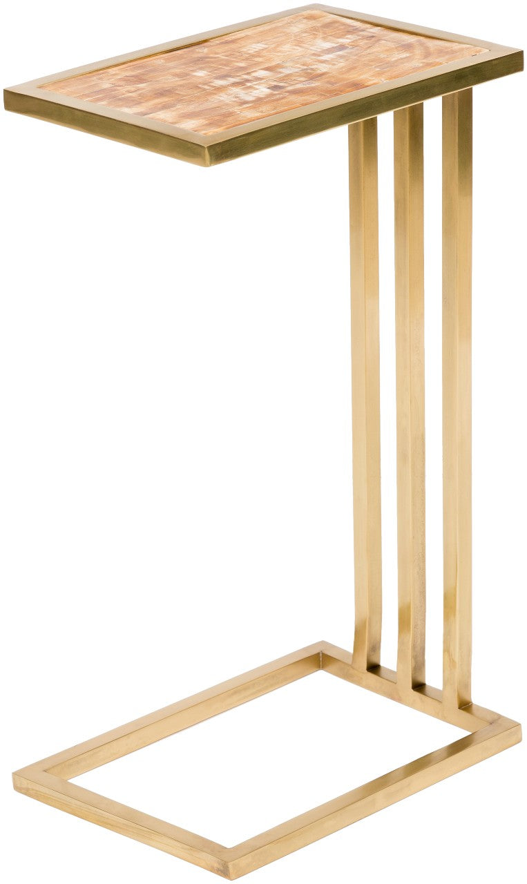 Windischgarsten Gold End Table