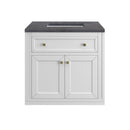 James Martin Chicago 30" Single Bathroom Vanity, Glossy White