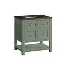 James Martin Breckenridge 30" Single Bathroom Vanity, Smokey Celadon