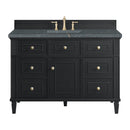 James Martin Lorelai 48" Single Bathroom Vanity, Black Onyx
