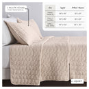 Gauze Quilt Set - Wave Stitch Collection by Great Bay Home