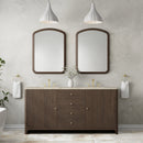 James Martin Gracyn 72" Double Bathroom Vanity, Sable
