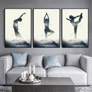 Yoga Abstract Canvas
