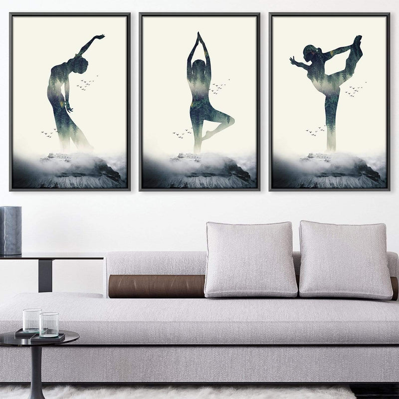 Yoga Abstract Canvas