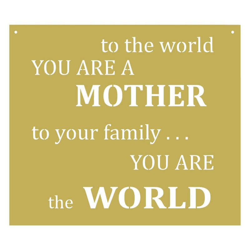 You Are The World