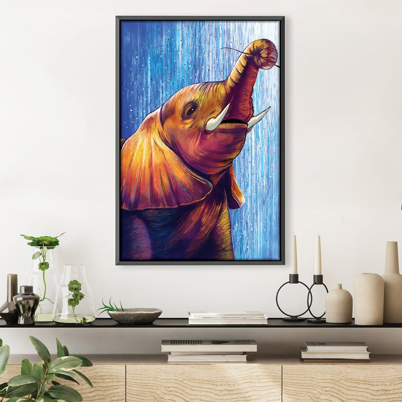 Young Elephant Canvas