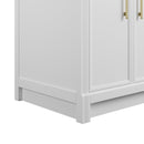 James Martin Bellshire 30" Single Bathroom Vanity, Bright White