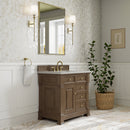 James Martin Brookfield 36" Single Bathroom Vanity, Pecan