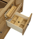 James Martin Breckenridge 60" Double Bathroom Vanity, Light Natural Oak